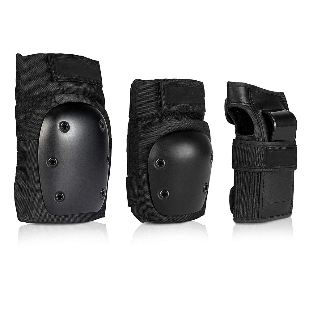 REBUY Sports Equipment Skating Protective Gear Sports Safety Wrist Guards Knee Elbow Pads Cycling Wrist Pad Roller Skating Knee Pad Elbow Pad Skateboard Safety Protector