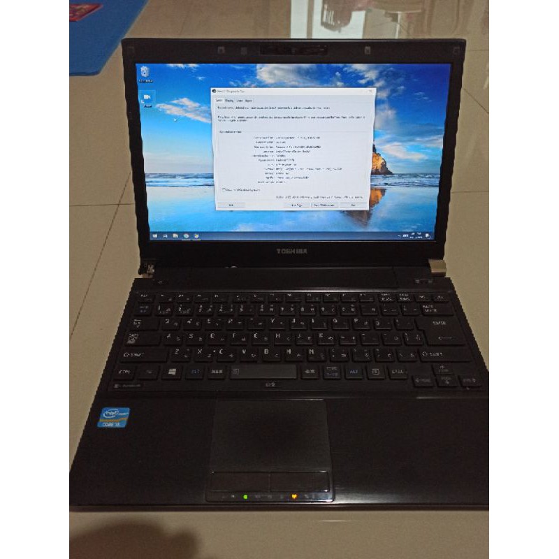 Preloved Laptop Toshiba Dynabook R732/H i5 Ram 4gb