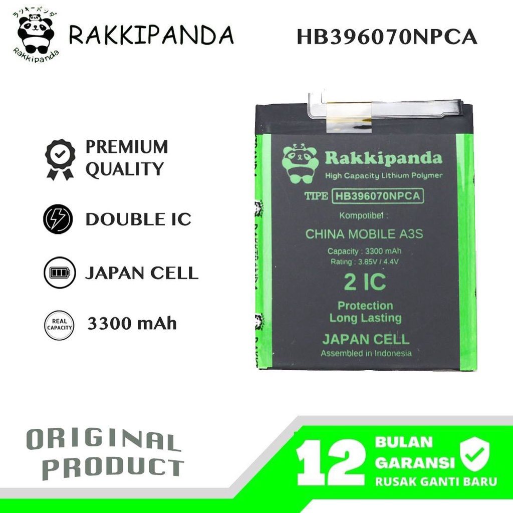 R/K- RakkiPanda - HB396070NPCA China Mobile A3S Batre Batrai Baterai