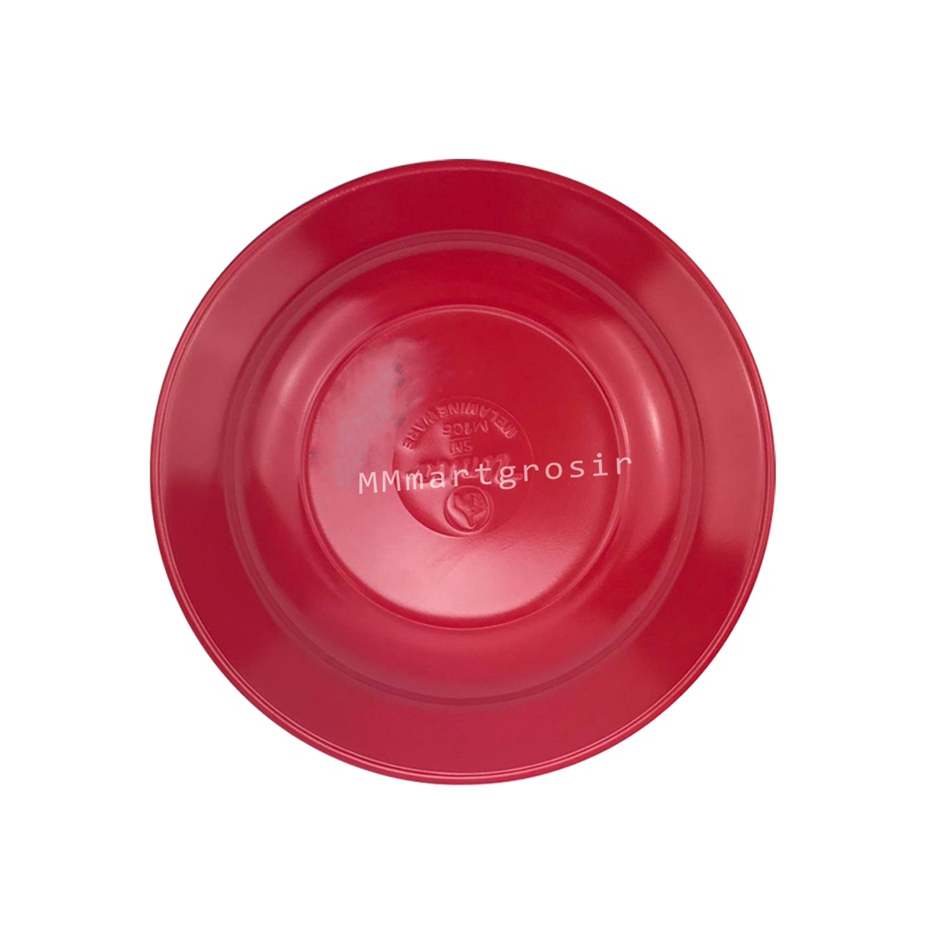 Unica / Piring Melamine / Melamine ware / M106 / Uk.15x15 cm