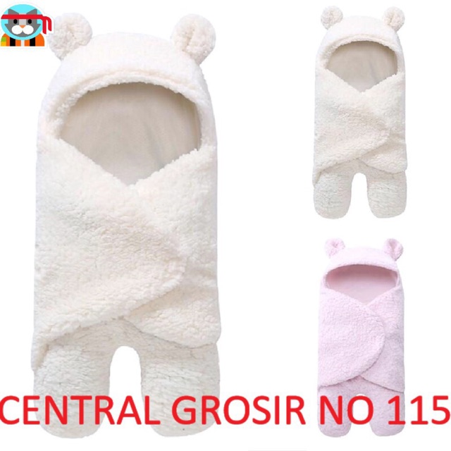 Selimut baby selimut bayi newborn infant baby winter swaddle sleeping emgao baby