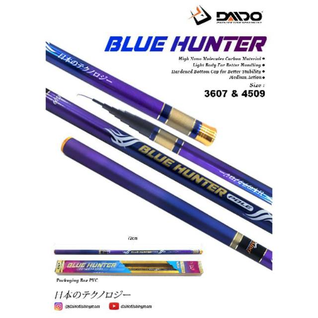 Joran pancing tegek carbon daido blue hunter murah laris semarang