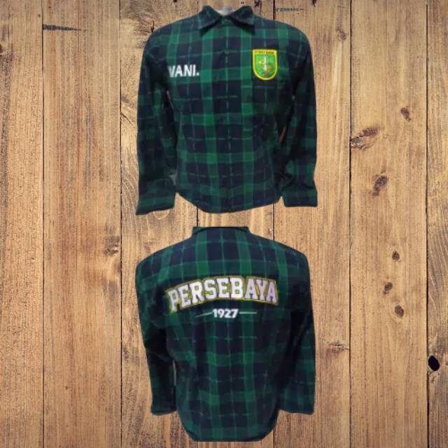 Hem Flanel Persebaya