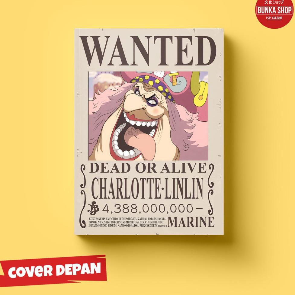

(E6U5) Pocket Note Anime One Piece Character Bounty //Diskon@lagi
