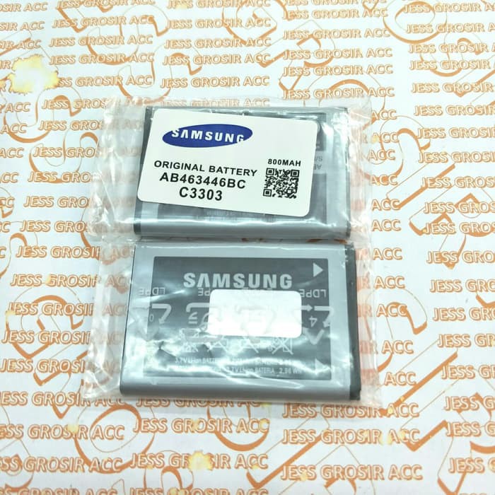 Baterai Battery Original SAMSUNG Caramel E1272 C140 C3303 / AB463446BC