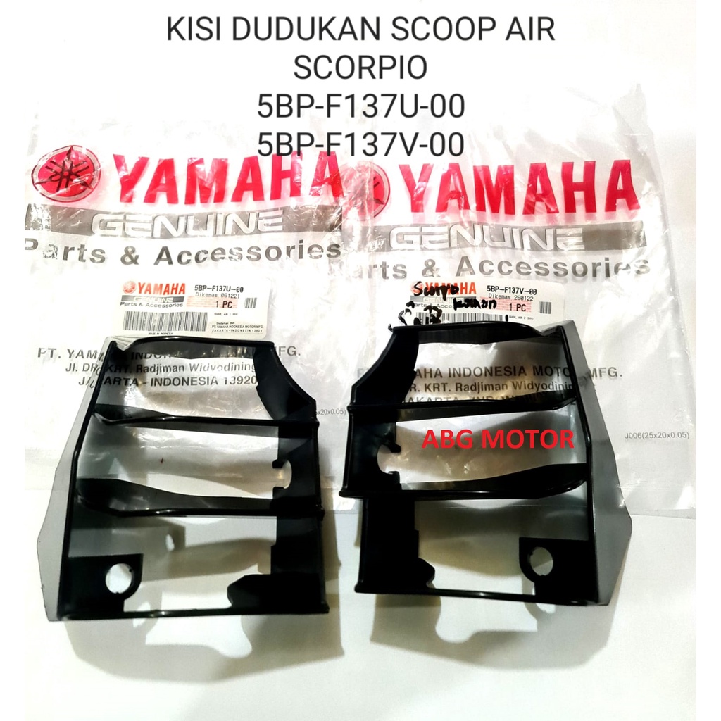 KISI KISI DUDUKAN SCOOP AIR YAMAHA SCORPIO ORIGINAL