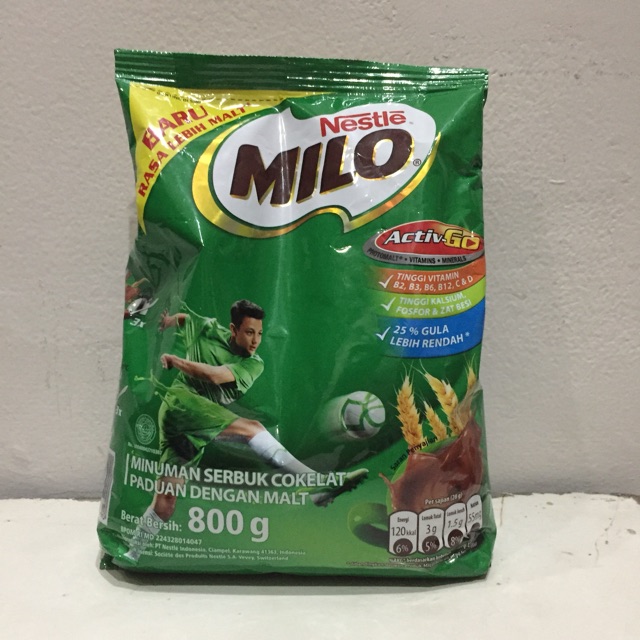 SUSU COKELAT MILO BUBUK 800 gr