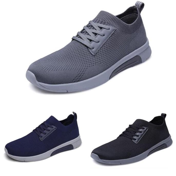 Sepatu Sneaker Pria Skechers Skecher Mark Nason Jogger Man Original - Hitam, 44