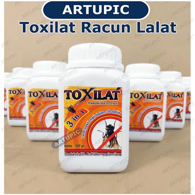 TOXILAT Obat Racun Lalat Pembasmi Pembunuh Lalat 3 in 1 Murah Extra Kuat Lalat Kandang Rumah Gudang