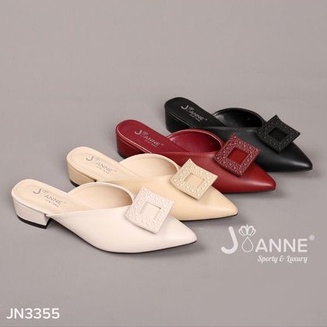 JOANNE Pump Heel Mules Shoes Sepatu Kerja #JN3355 ORIGINAL