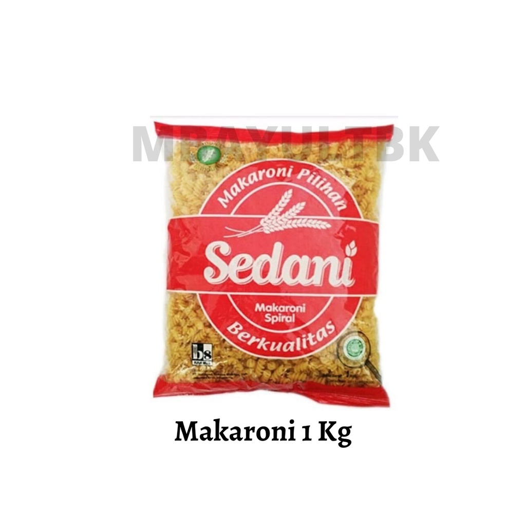 

Macaroni Pipa Sedani 1 Kg