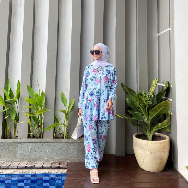 SETELAN PIYAMA AINA SET / WOMENWEAR