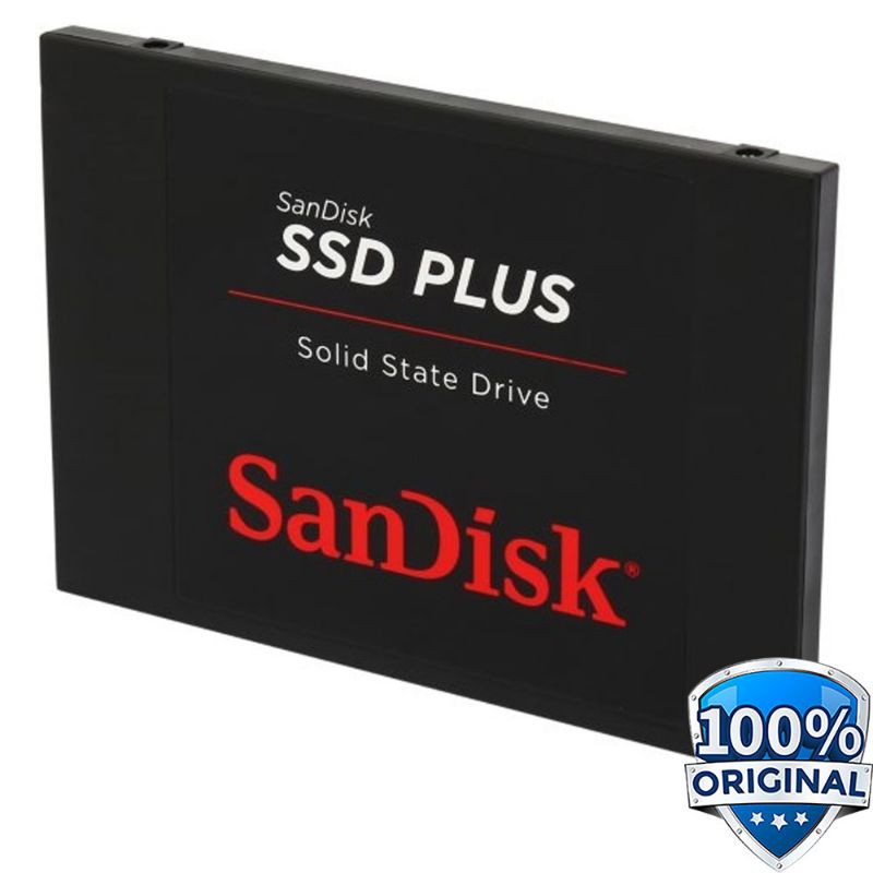 SanDisk SSD Plus 1TB SATA - SDSSDA-1T00 - Black
