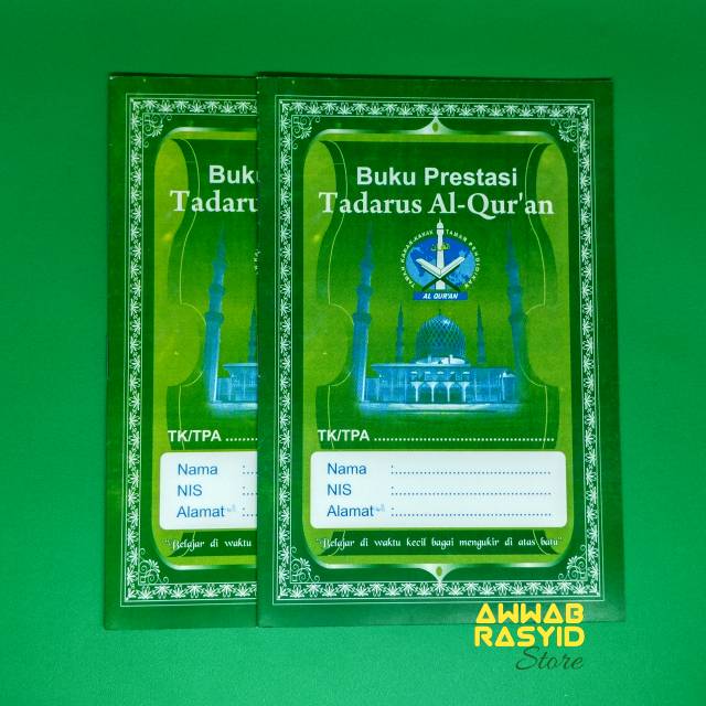 Buku Prestasi Tadarus Al-Qur'an