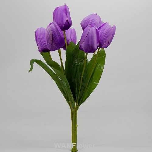 WANFLOWER Bunga Tulip T38 X9 * UNGU