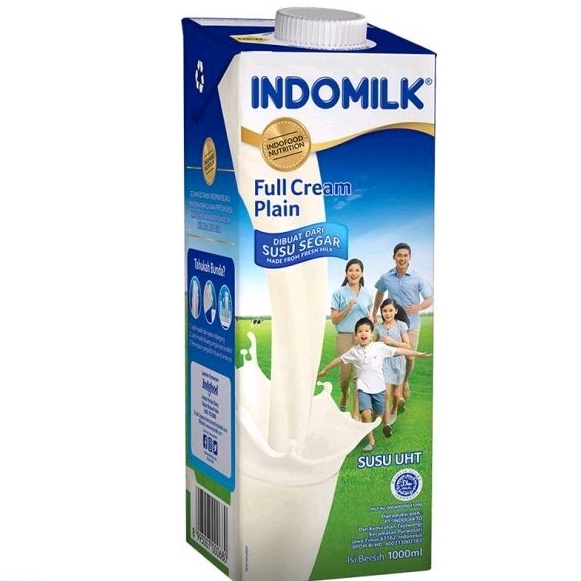 

Indomilk Susu UHT Rasa Full Cream Plain 1000ml