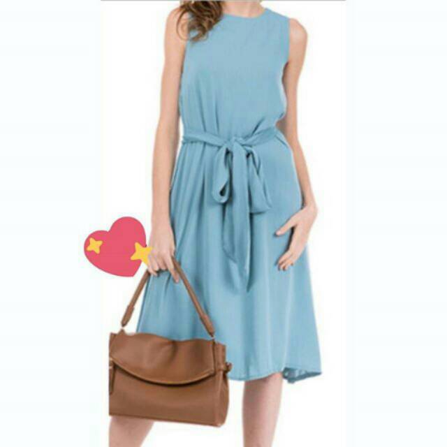 Light blue dress