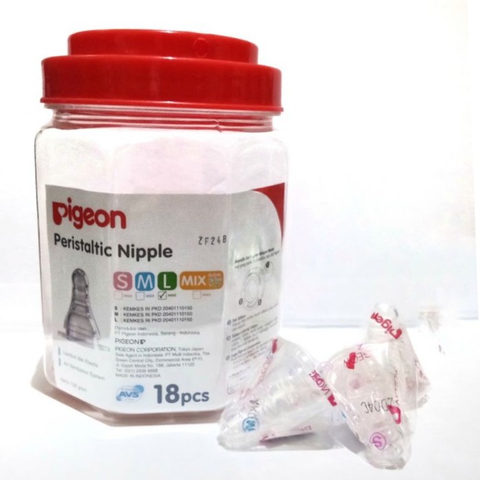 Pigeon Silicone Nipple / Dot Botol Susu Bayi