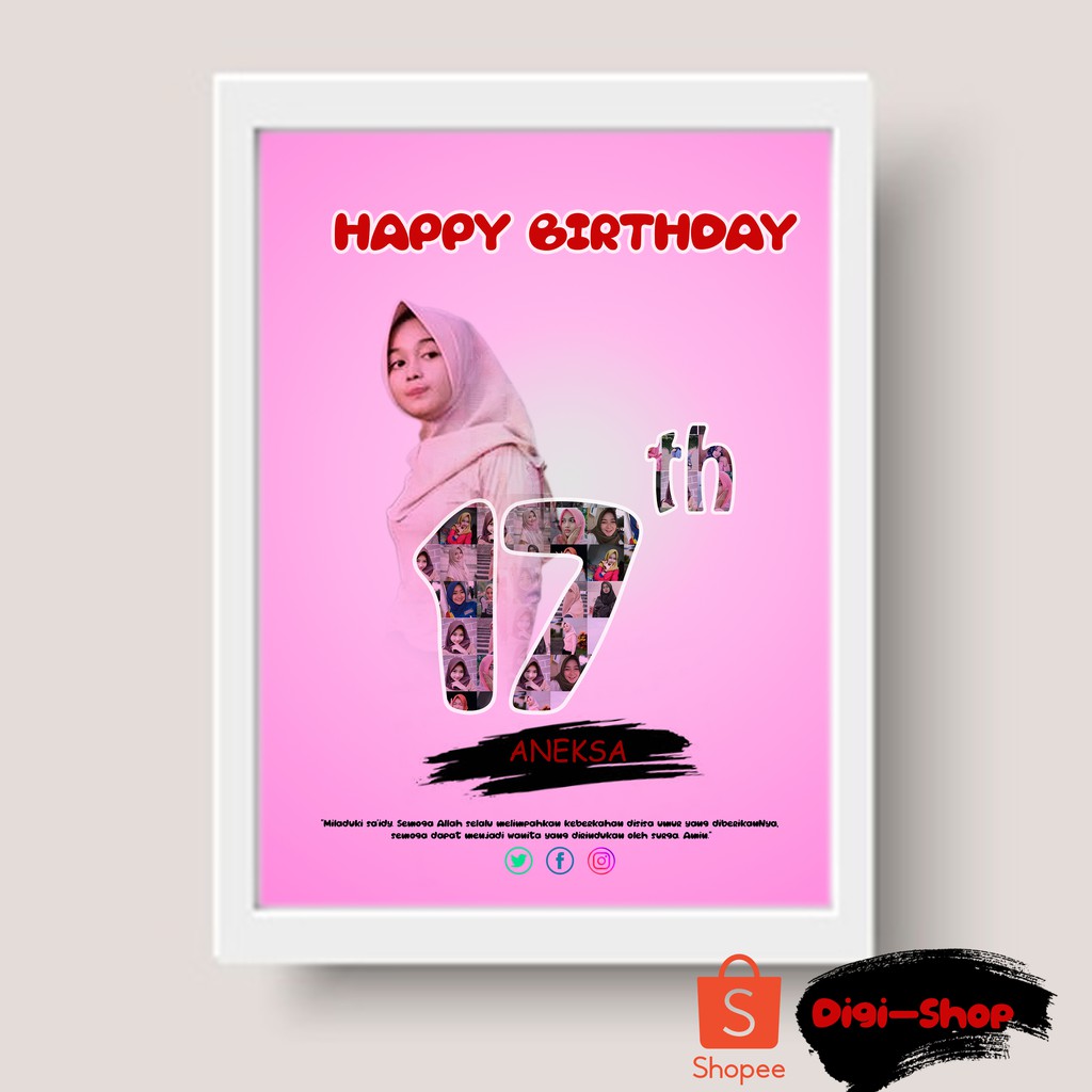 

Kado Foto Ultah Murah / Kado Wisudah/ desain murah/ edit murah
