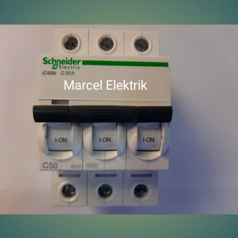 MCB 3phase 50A ic60N 50A SCHNEIDER
