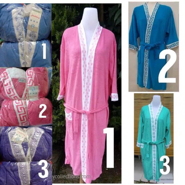 Kimono handuk motif