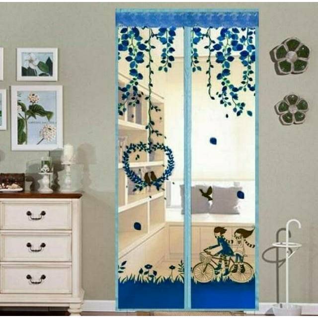 Tirai Magnet Pintu Magnet Gorden Magnet LOVE BIRD