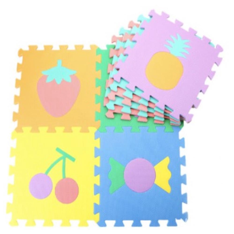 CB - IMPOR FLOOR MAT / EVA FOAM MAT / PLAY MAT KARPET MATRAS ISI 10 PCS / MAT EDU MAT TERLARISS...,,
