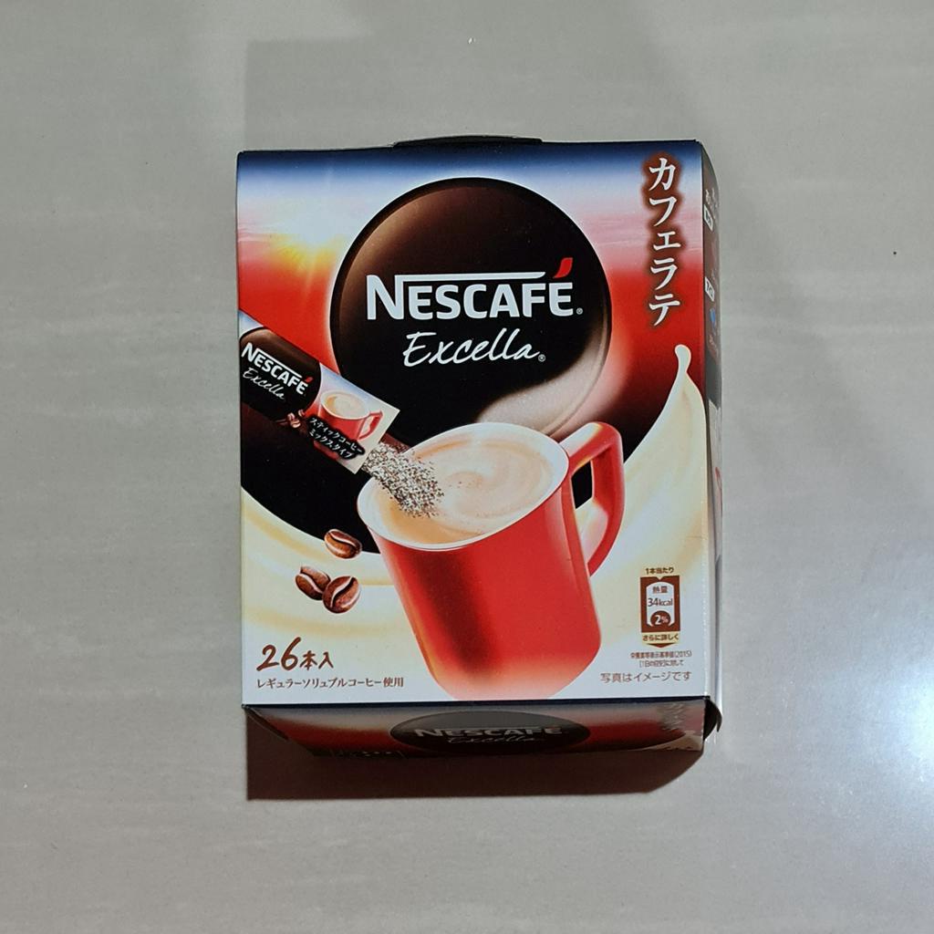 Nescafe Japan Excella Stick Coffee 26 x 7 Gram