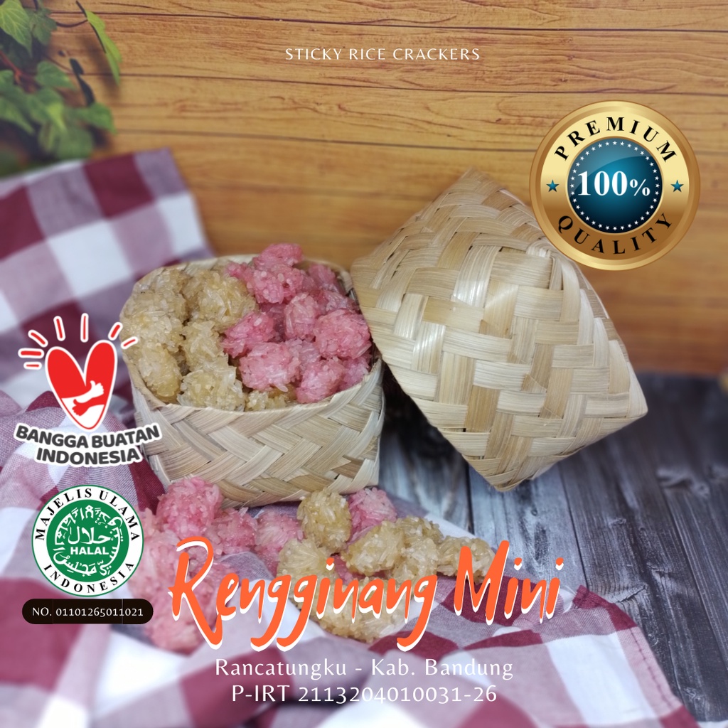 

Ranginang Mini Mentah Campur Terasi Gula Aren 1 kg