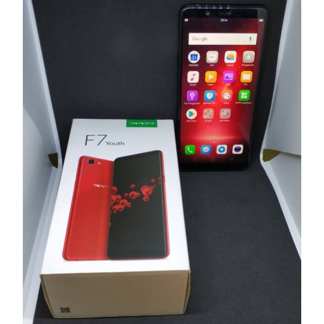 Oppo F7 Youth ram 4/64gb bekas