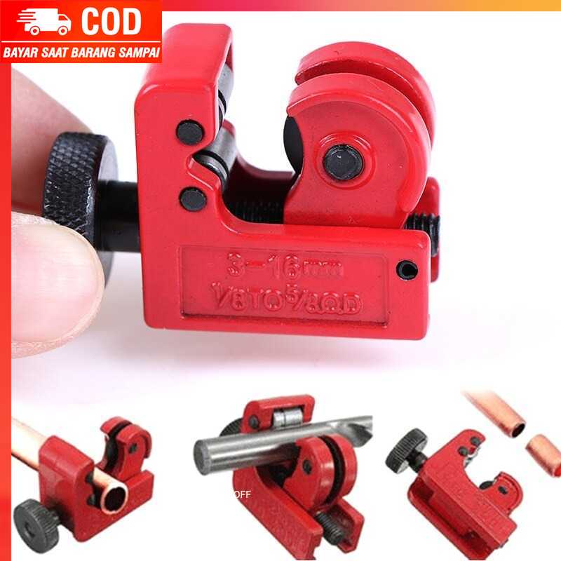 (10% BARANG ORI) Pemotong Pipa Alloy Steel Pipe Cutter 1/8 to 5/8 inch - HXA196