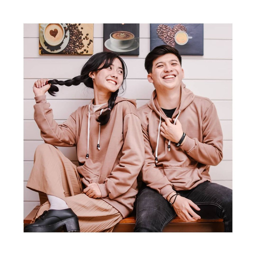 Natural Hoodie BASIC || SWEATER POLOS PRIA DAN WANITA