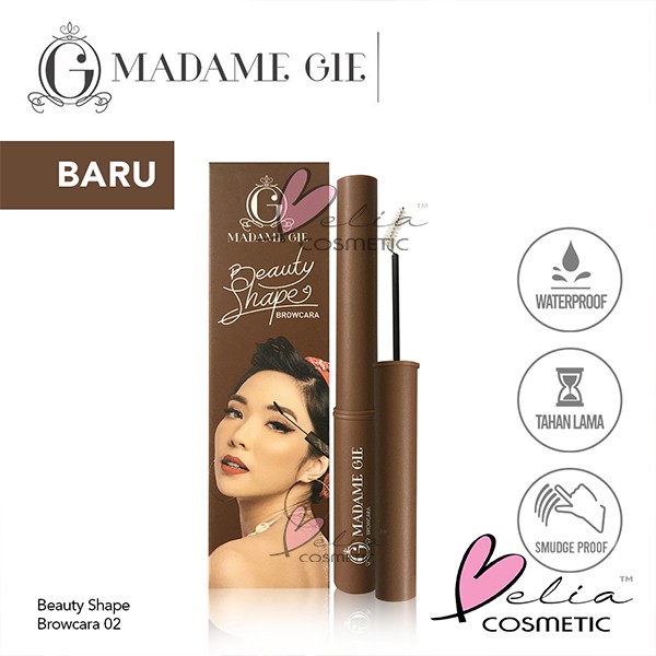 ❤ BELIA ❤ MADAME GIE Beauty Shape Browcara (✔️BPOM)