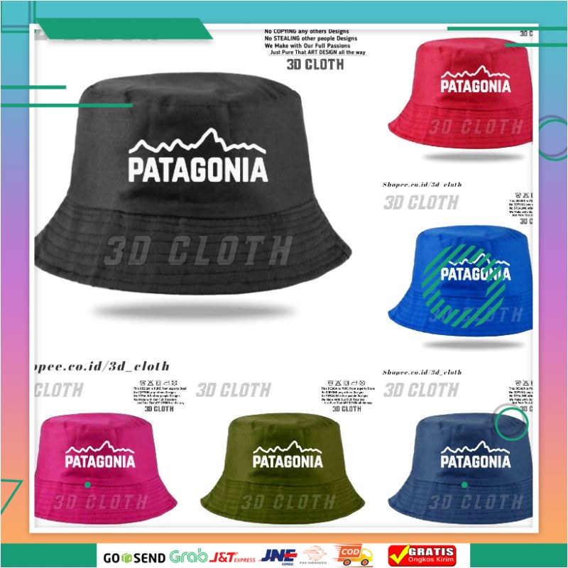 Topi Bucket Gunung PATAGONIA - Bucket Hat PATAGONIA MOUNTAIN OUTDOOR