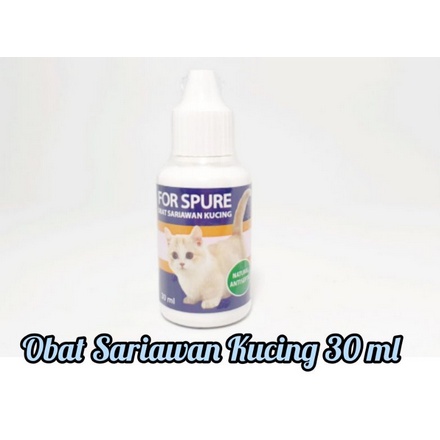 For Spure 30ml Obat Sariawan Kucing Bau Mulut Natural Antiseptik Alami Cat Kitten 30 ml Antiseptic Ileran