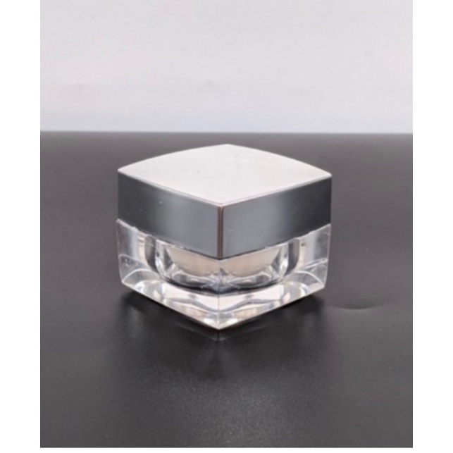 Pot Cream 10 g Silver Kotak Acrylic / Pot Kotak / Pot Cream /Pot Krim /Pot Kosmetik