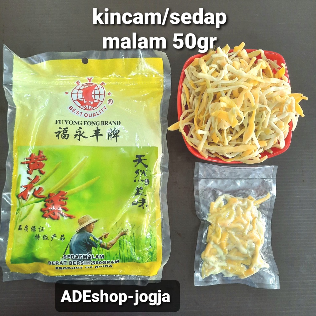 

kincam bunga sedap malam 50gr lili buds kim cam cay