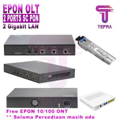 OLT EPON 2 PON 2 Gigabit LAN | EPON OLT 2PON 2 Gigabit