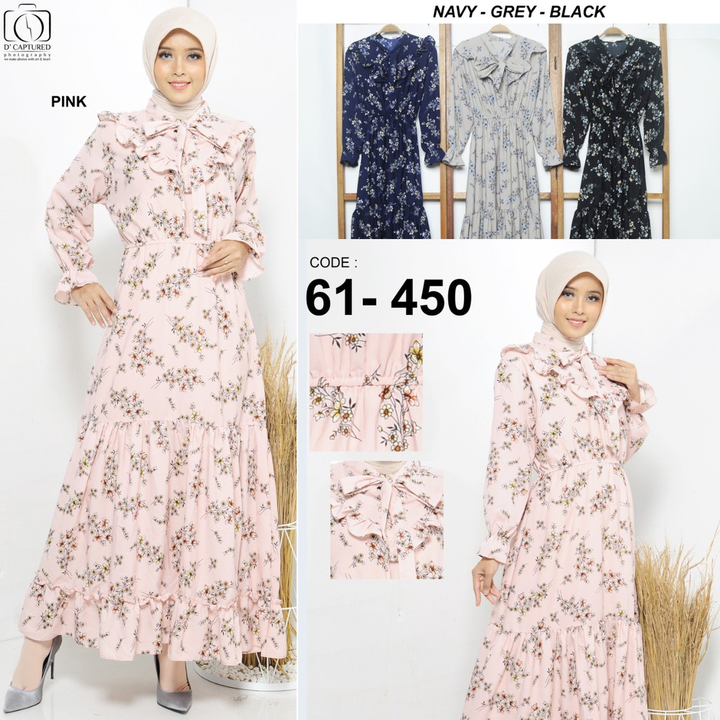 GAMIS BANGKOK NEW/DRESS MUSLIM/GAMIS MINIMALIS