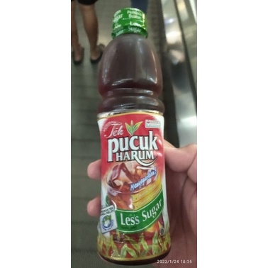 

teh pucuk less sugar