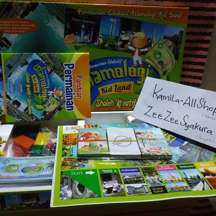 Diskon mainan monopoli islami. kidland. islamologi. mainan edukatif. Promo Awal tahun