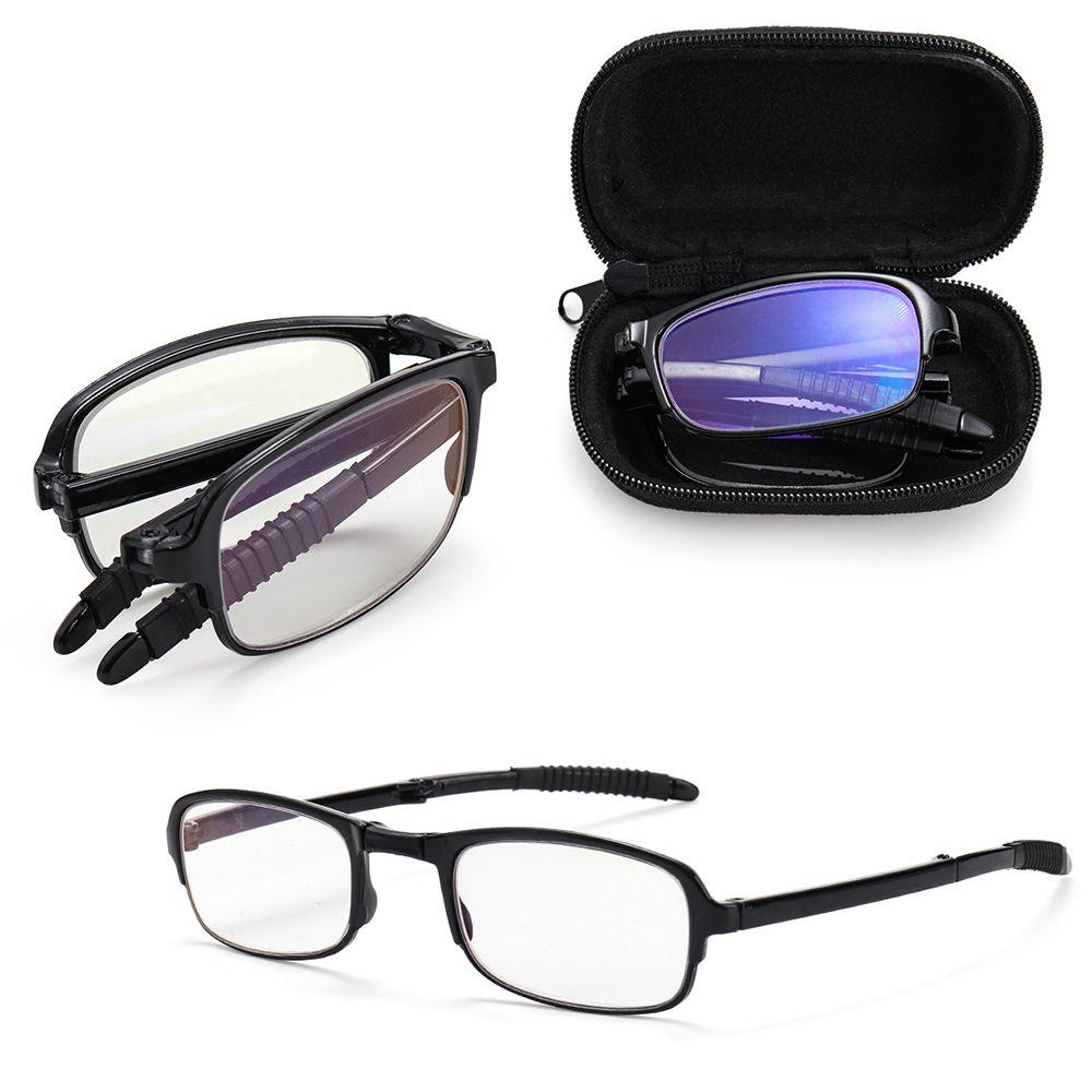 R-flower Kacamata Baca TR90 Portable Compact Eyewear Lipat