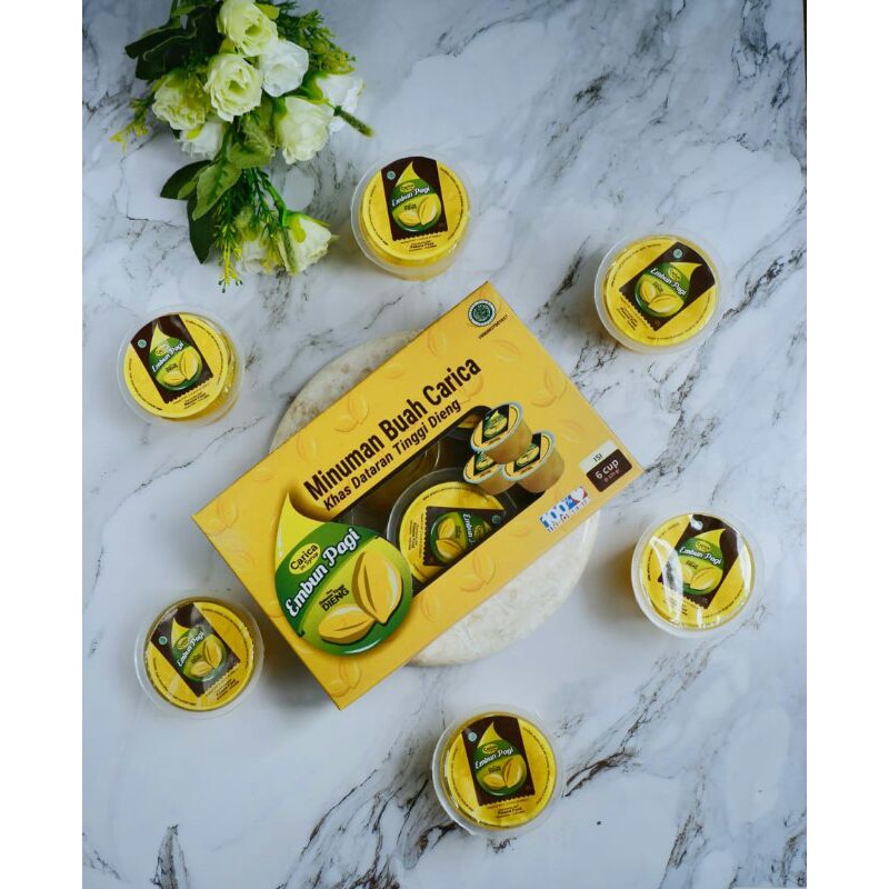 MINUMAN BUAH CARICA EMBUN PAGI KHAS DIENG WONOSOBO