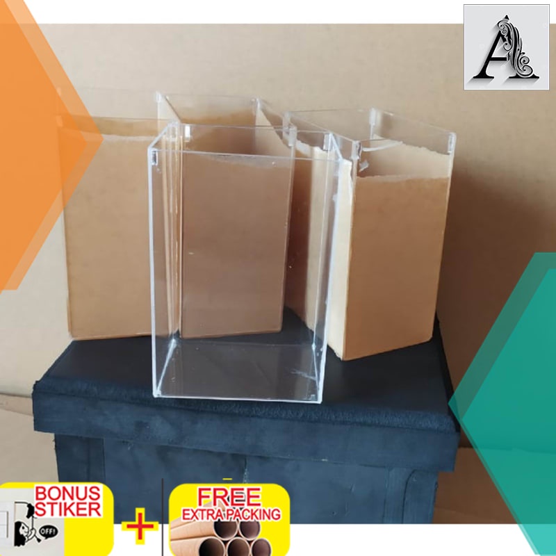 

Murah Aquarium Ikan Cupang Akrilik 10×7×15cm 2mm