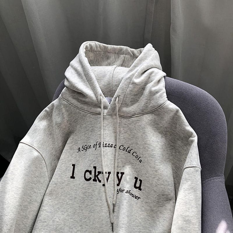 HOODIE WANITA I CKY YU HOODIE PREMIUM / HOODIE WANITA TEBAL