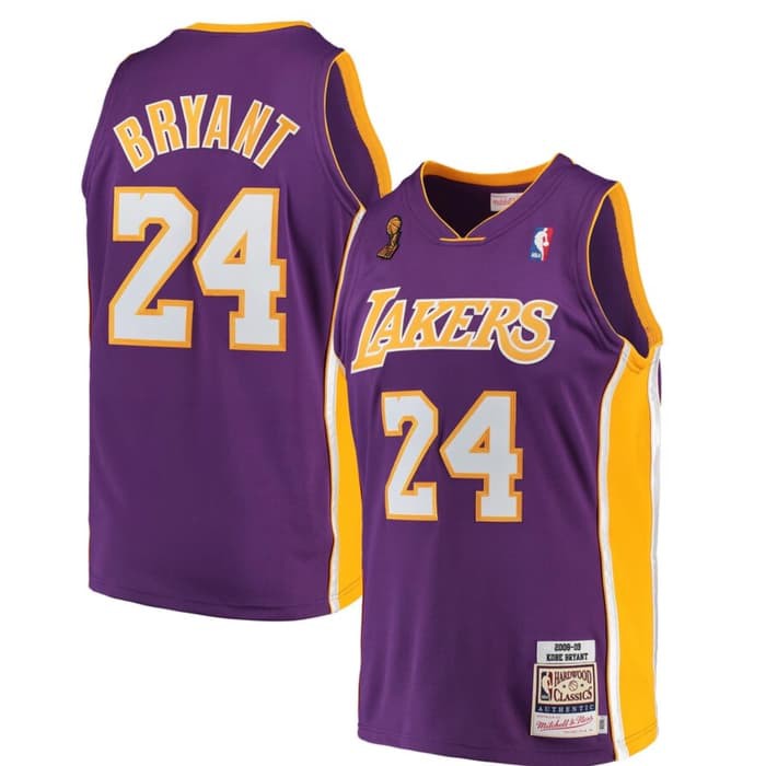 mitchell & ness men's kobe bryant los angeles lakers authentic jersey