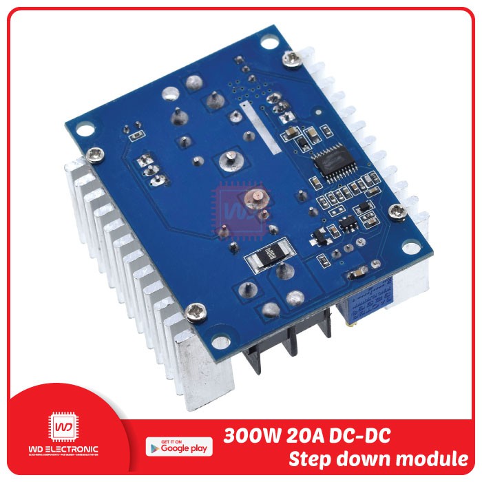 300W 20A Constant Current Adjustable Buck Converter Step-down DC to DC voltage module