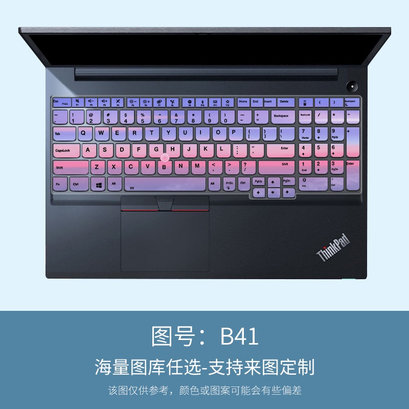 Film Pelindung Debu Keyboard Laptop Motif Kartun Bunga Untuk Lenovo IBM ThinkPad E15 2021 15.6 Inch E580 E595 E585 E590 L580 L590 T15 T570 T15V T580