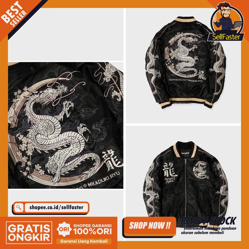 MEMPHIS SUKAJAN JACKET - RYU / ORIGINAL