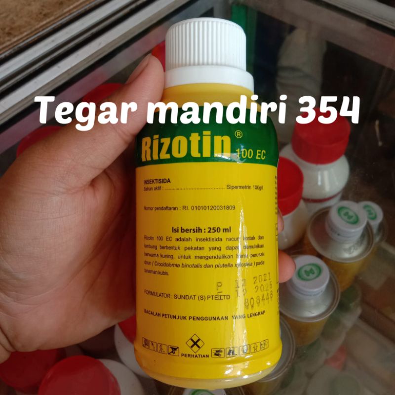 INSEKTISIDA RACUN HAMA RIZOTIN 30EC 250ML insekktisida rizotin 250ml